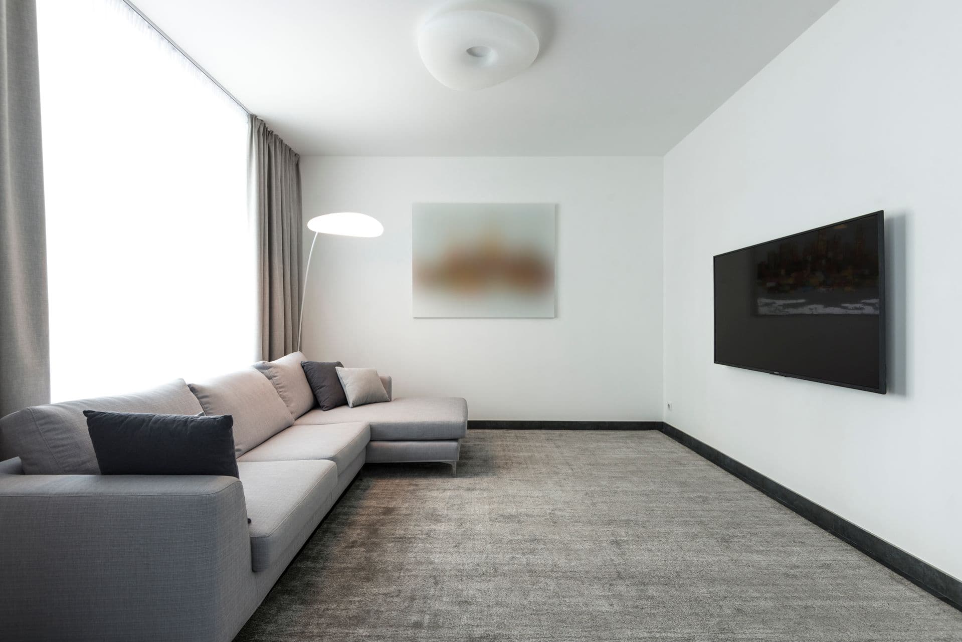 Bespoke modern joinery — fitted alcove cabinetry
